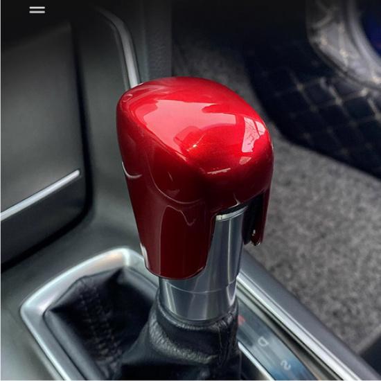 Red Gear Shift Knob Cover Trim 1pcs For Honda Accord -2025