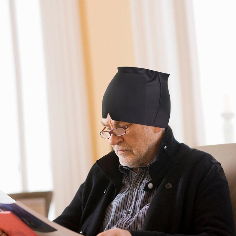 Шапка для облегчения мигрени, шляпа от головной боли, гель, горячая и холодная терапия, ледяная шапка для облегчения боли, ледяная шапка, маска для глаз, облегчение боли при стрессе, давлении