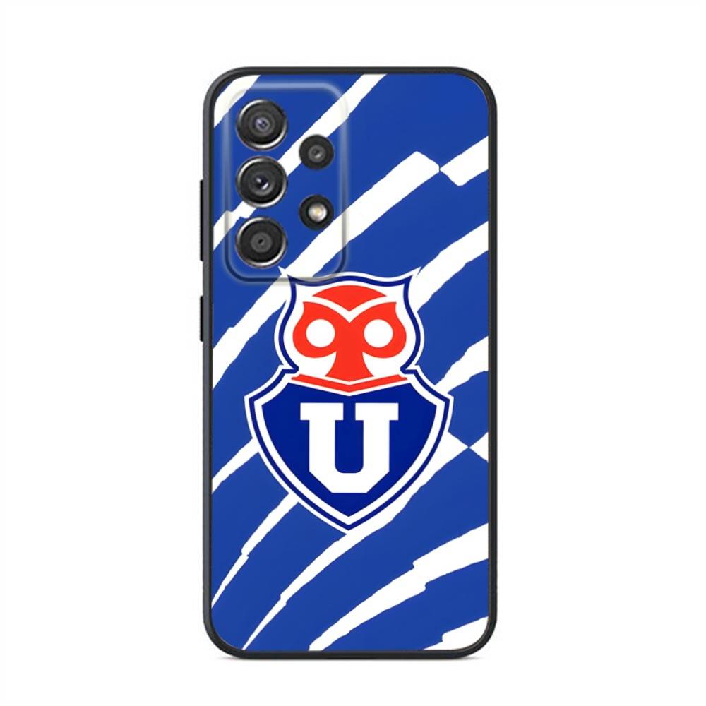 Чехол для телефона с логотипом U-Университет Чили для Samsung S24, 21, 22, 23, 30, Ultra, 20, Plus, Note, 10, 9, Черный мягкий силиконовый чехол