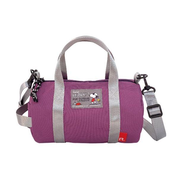 Snoopy IP.Drum.PEANUTS-8K Mini Boston Bag Pink Rootote