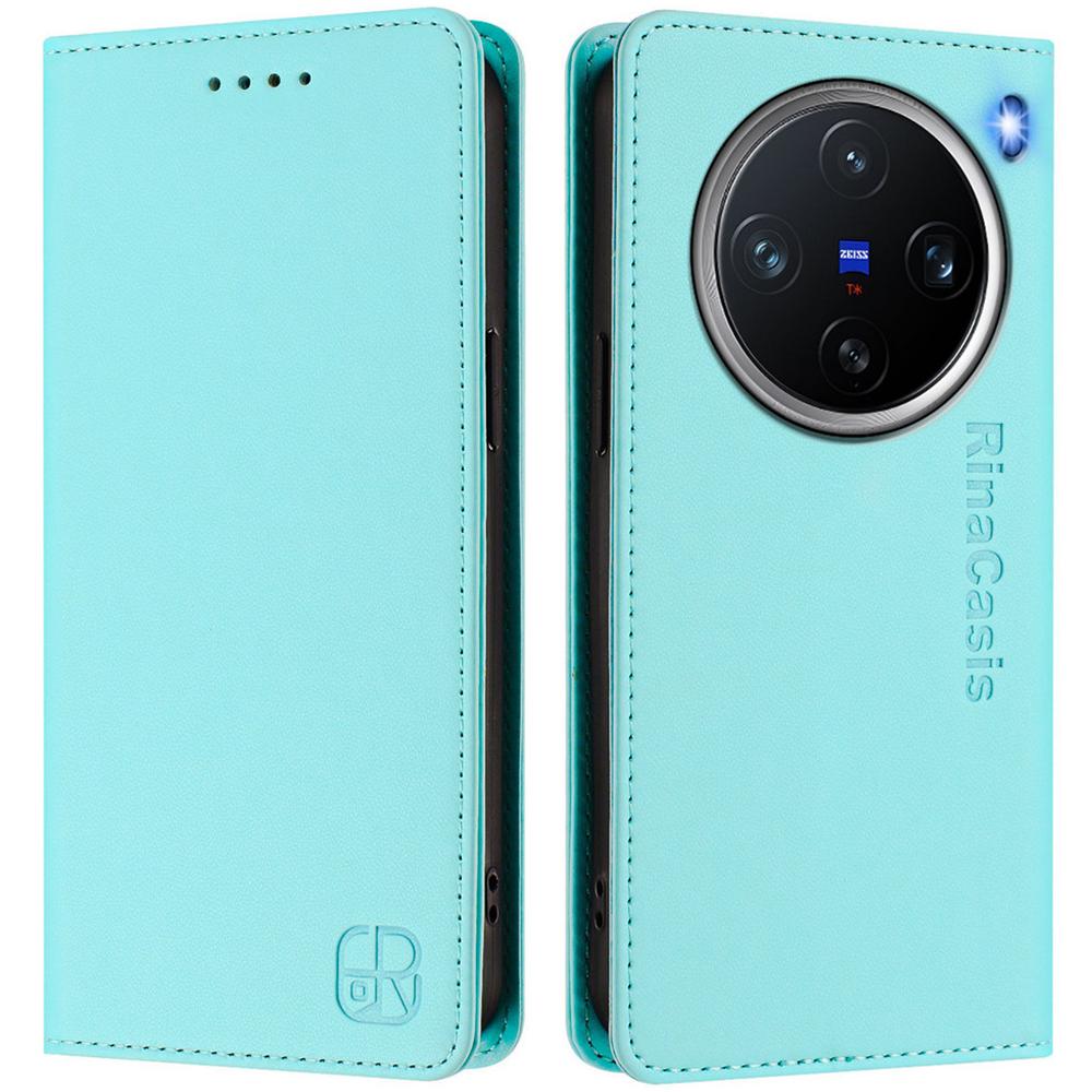 X300 X200 X100 Pro 5G Чехол-книжка для Vivo X200 Ultra Магнитный кожаный кошелек Книжка Фунда для Vivo X100 X200 Pro Mini Роскошная обложка