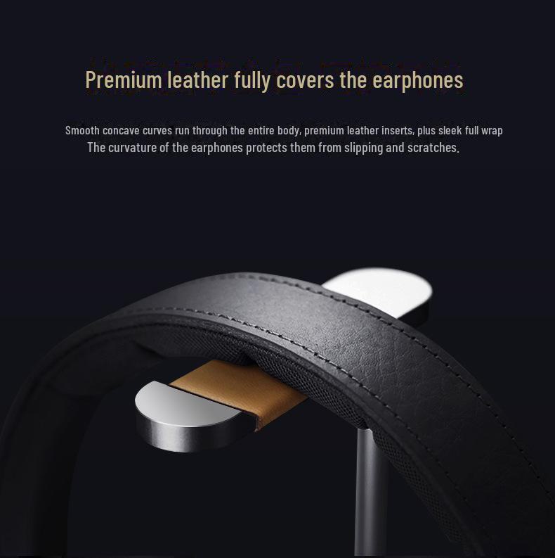 Креативная металлическая подставка для наушников - Настольный держатель для гарнитуры и стойка для хранения игровых наушников