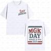 Machine Gun Kelly Same Style PUNK T-shirt, Lost American Album Tour Hip Hop Top, 3D Printed Pink MGK Day T-shirt for Rapper