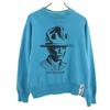 Made In Japan Long Sleeve Sweat Trainer S Blue Men's Used