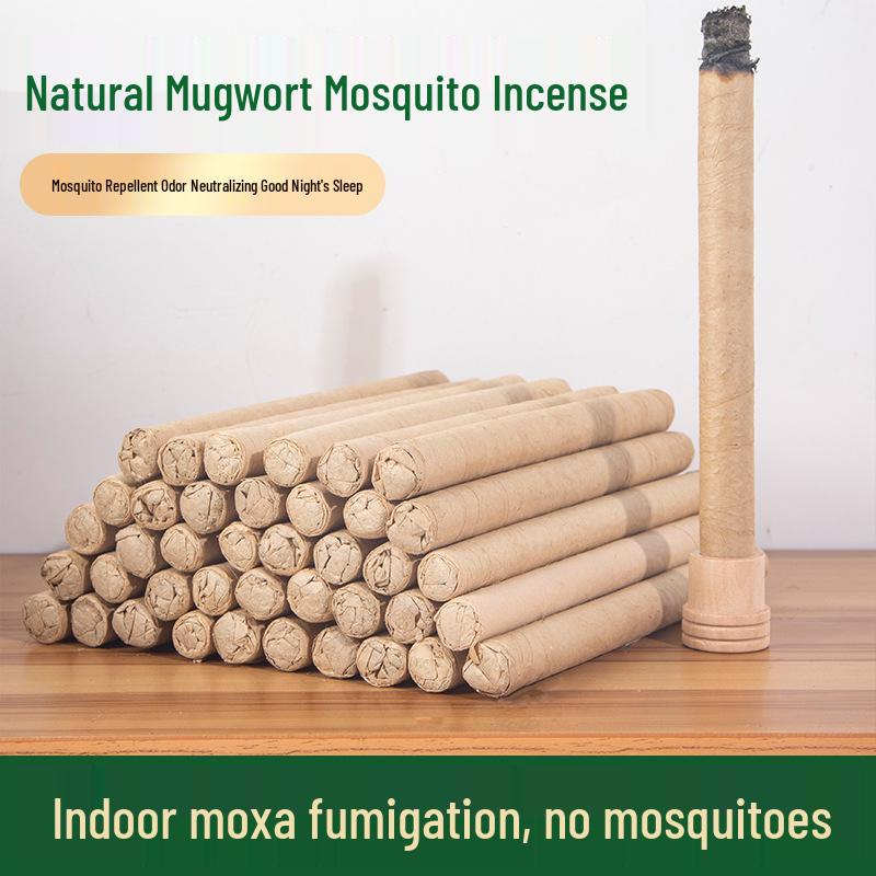 Mugwort Mosquito Repellent Incense Sticks for Camping & Outdoors - Child & Eco-Friendly