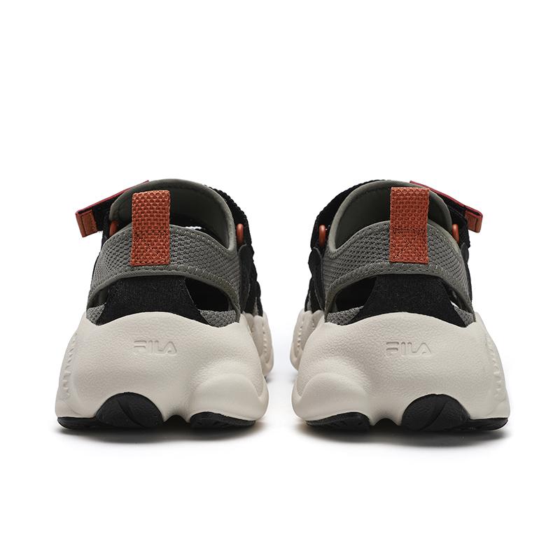 Fila Сандалии Fern 2 Ретро Мода Простые Удобные Повседневные Мужские Сандалии Травянисто-зеленый Черный F12M522404FVB
