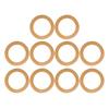 10PCs Rubber Piston Ring Insulated Pump Accessories for 550w Oil‑Free Silent Air Compressor