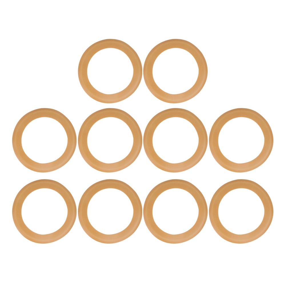 10PCs Rubber Piston Ring Insulated Pump Accessories for 550w Oil‑Free Silent Air Compressor