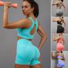 Women's Yoga Suit Set Yoga Sports Underwear Fitness Suit Vest Running Sports Yoga Shorts Set Yoga Set Workout Set