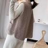 Fall Women Zipper Vest Coat Faux Lamb Fur Warm Cardigan Casual with Pockets Sleeveless Jackets Winter Office Thickened Vest Coat