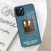 Чехол для телефона «Общество мертвых поэтов» для Iphone 16 15 14 12 11 13 Pro Max Mini X Xr Xs Se 8 Puls стеклянная крышка