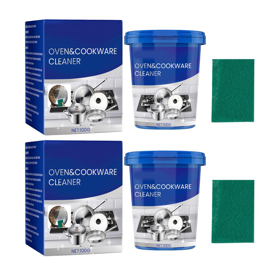 Паста для чистки нержавеющей стали для духовки и посуды Удаляет пятна с кастрюль сковородок Многоцелевое чистящее средство для удаления ржавчины