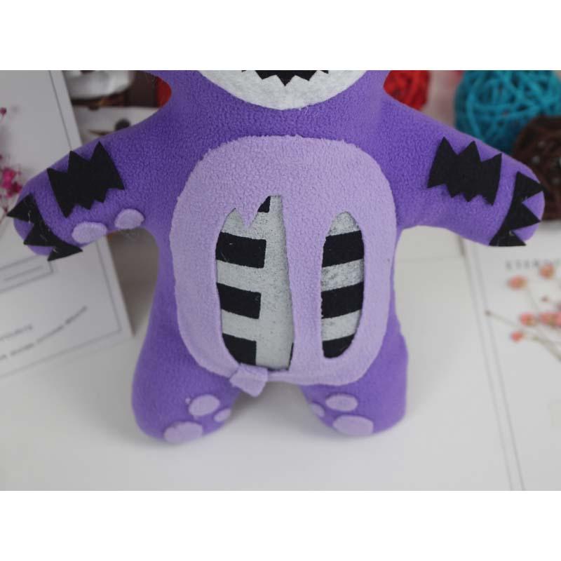 Плюшевая игрушка Fnaf Five Nights At Freddy's Мягкий фиолетовый коричневый черный медведь Рождественский подарок