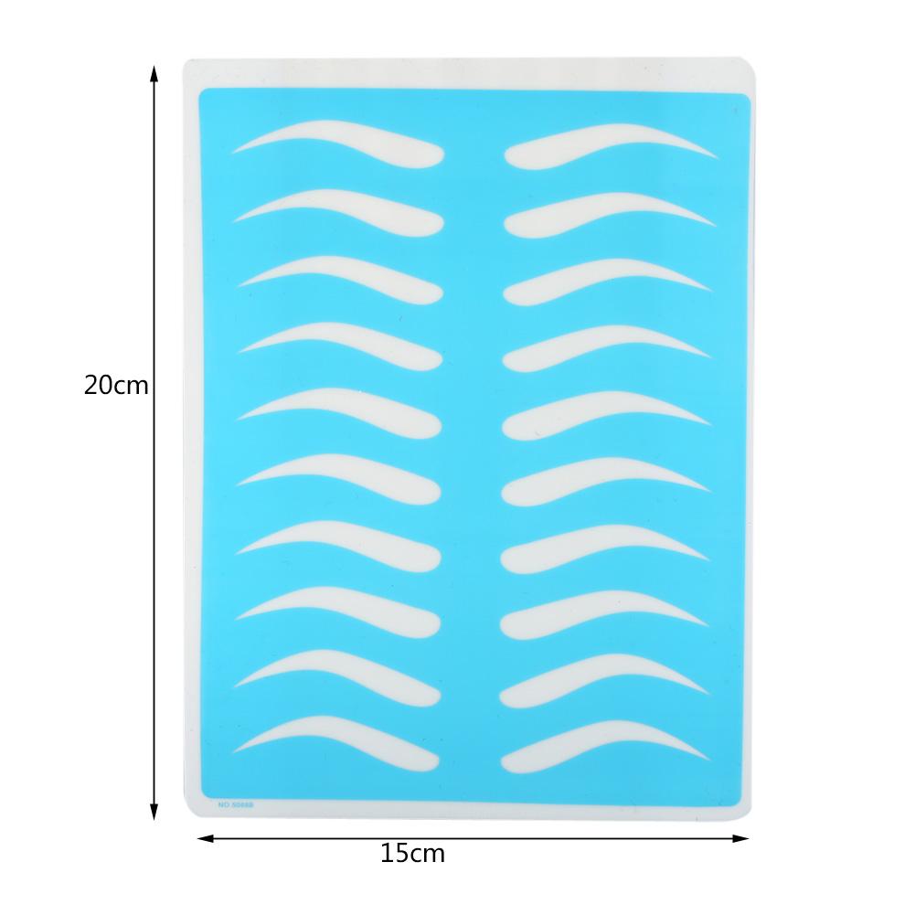 1 шт./10 шт. Тату практика Перманентный макияж Микроблейдинг Тренировка бровей Силиконовая искусственная кожа