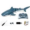 New High-quality Remote Control Shark High Simulation Scale Robot Fish with Light & Spray Water for Lake Bathroom Swimming Pool for Kids