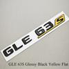 Car Sticker GLE63 GLE63S Letters Logo Rear Trunk Emblem Decals Mercedes-Benz AMG W167 C167 Auto Accessories BQ7