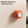 Persimmon Shape Mechanical Kitchen Timer with Magnetic Back Cute Cooking Reminder for Baking Boiling 60-Minute Countdown Loud Ringing Timer