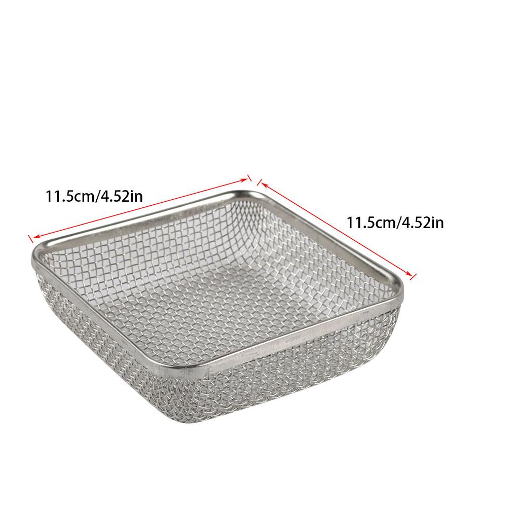 Silver Flying Insect Screen RV Motorhome Accessories Cover RV Water Heater Vent Cover 4.5 X 4.5 Inch