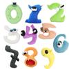 10PCS Fun Number Lore Plush Doll, Kids Digital Cognitive Toy, Children's Room Decoration, Kids Birthday Holidays Party Favor Gift