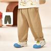 Весна и осень Новые детские свободные универсальные повседневные тканые брюки