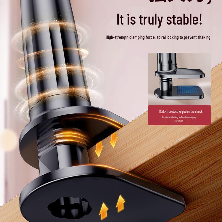 Super Stable Mobile Phone Holder: Bedside & Desk Stand for Watching Dramas