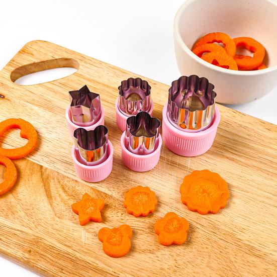 1 Set Embossing Mold Creative Shape Food Grade Smooth Edge Rustproof