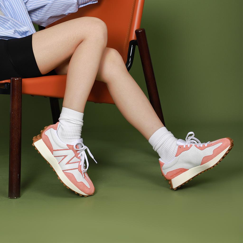 New Balance 327 Primary Pack - White Paradise Pink Unisex Sneakers MS327PN