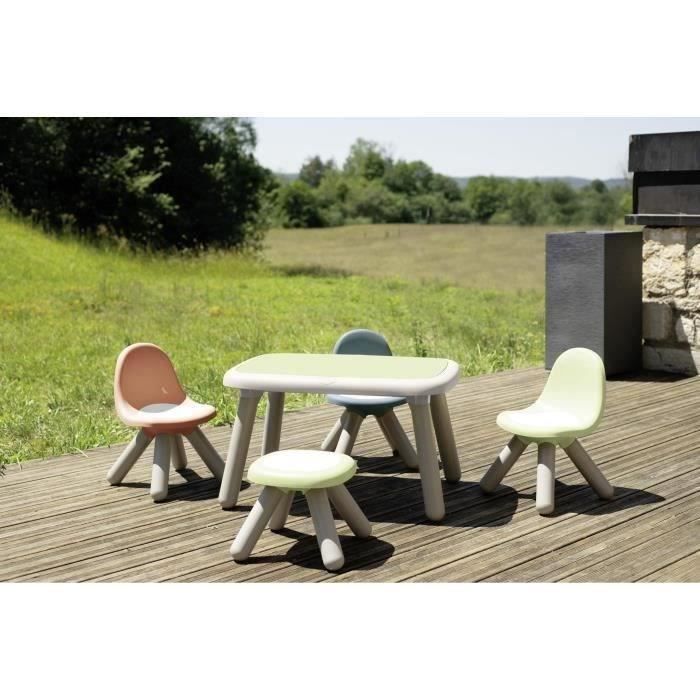 SMOBY Life - Table pour enfant - Intérieur et extérieur - Anti-UV