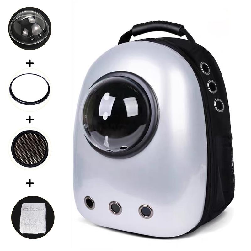 Рюкзак для кошек, переноска для кошек, сумка для кошек, дышащая транспортная дорожная сумка, космическая капсула для собак, капсула для домашних животных, рюкзак космонавта для домашних животных