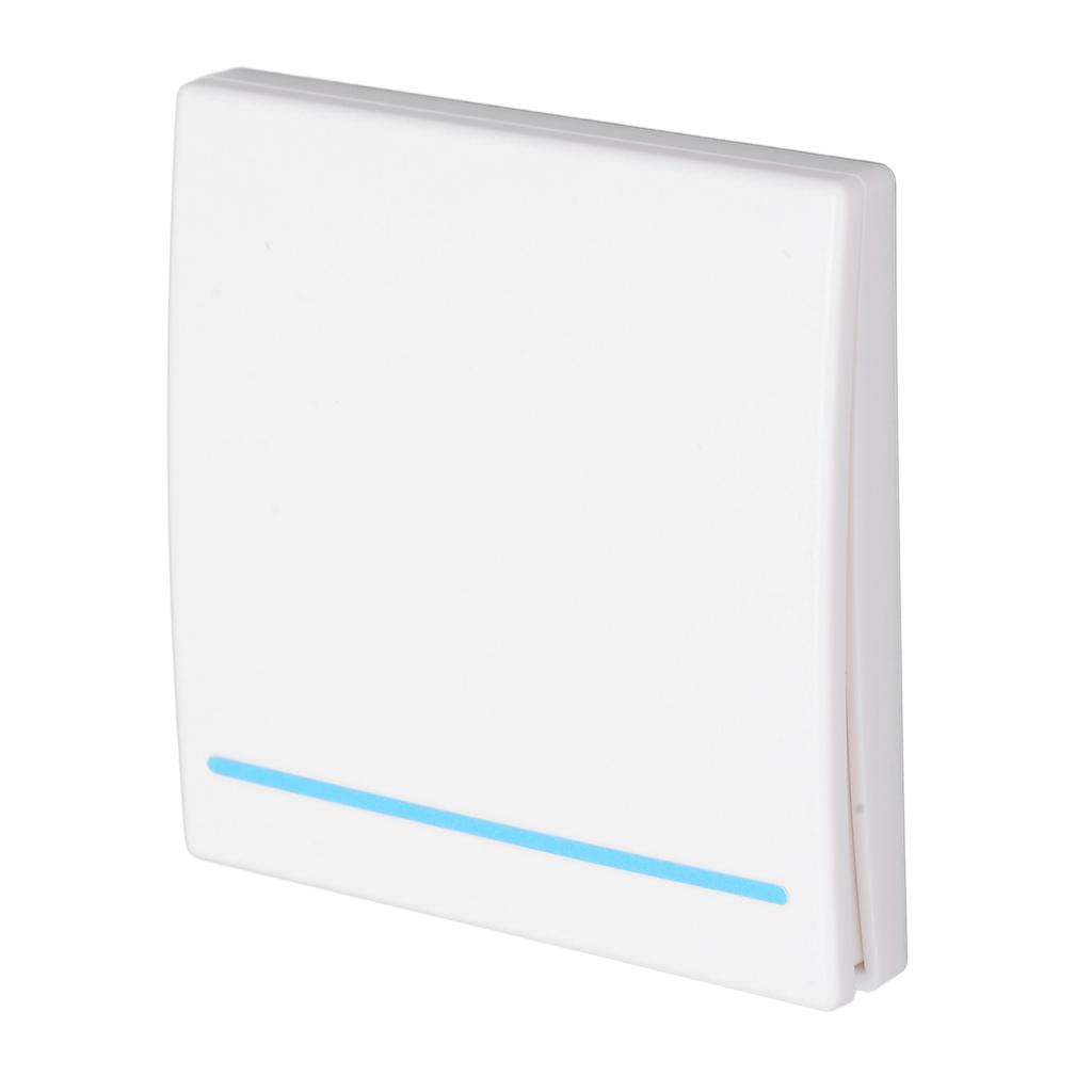 Wireless Light Switch Smart Remote Control Switch Wall Switch 433MHz for Home Office 1 Gang