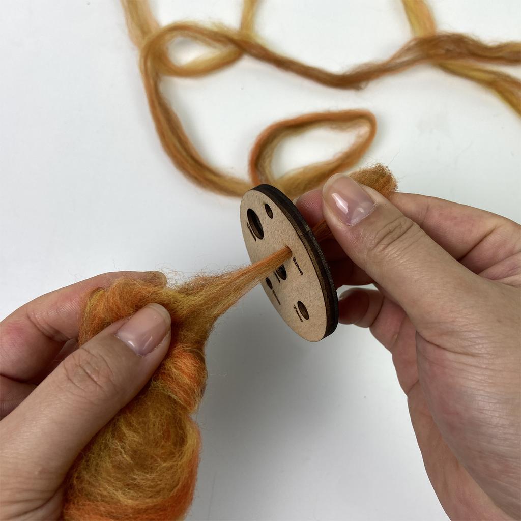 Деревянный измеритель плотности вязания, пряжи, кардеры для шерсти, инструмент для вязания, крючком, набор инструментов для измерения вязания