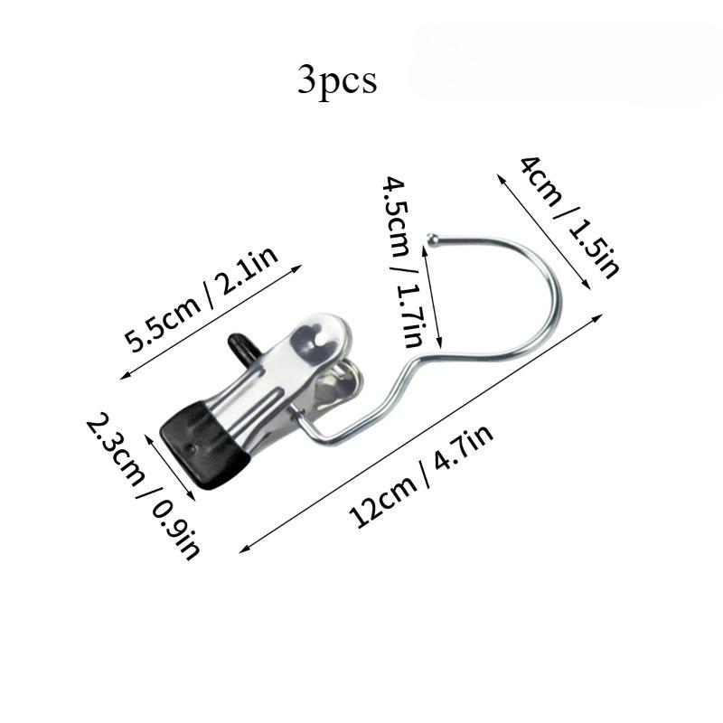 3/5 шт. Органайзер для одежды в шкафу, прищепки без следов, прищепки с крючками, вешалки для брюк и носков, зажим для сушки одежды