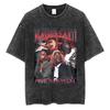 Rapper Playboi Carti Music Album Die Lit Washed Tshirt Men Women Hip Hop Popular Tees Fashion Gothic Tshirts Cotton Streetwear