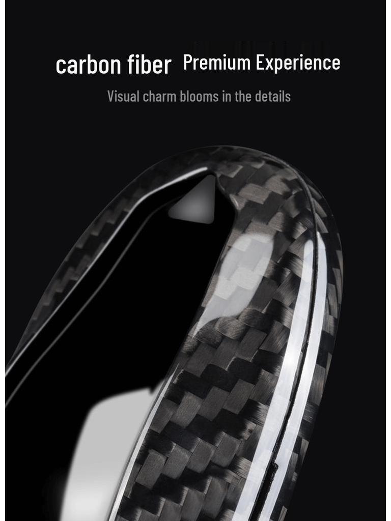 Real Carbon Fiber Key Case for Tesla Model 3 Sedan