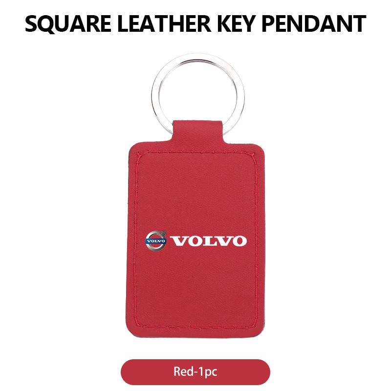 Luxury Men Women Key Chain Fashion Keychain Durable Leather For Volvo V40 V60 C30 C70 S60 S80 S90 XC40 XC60 XC70 XC90 T6