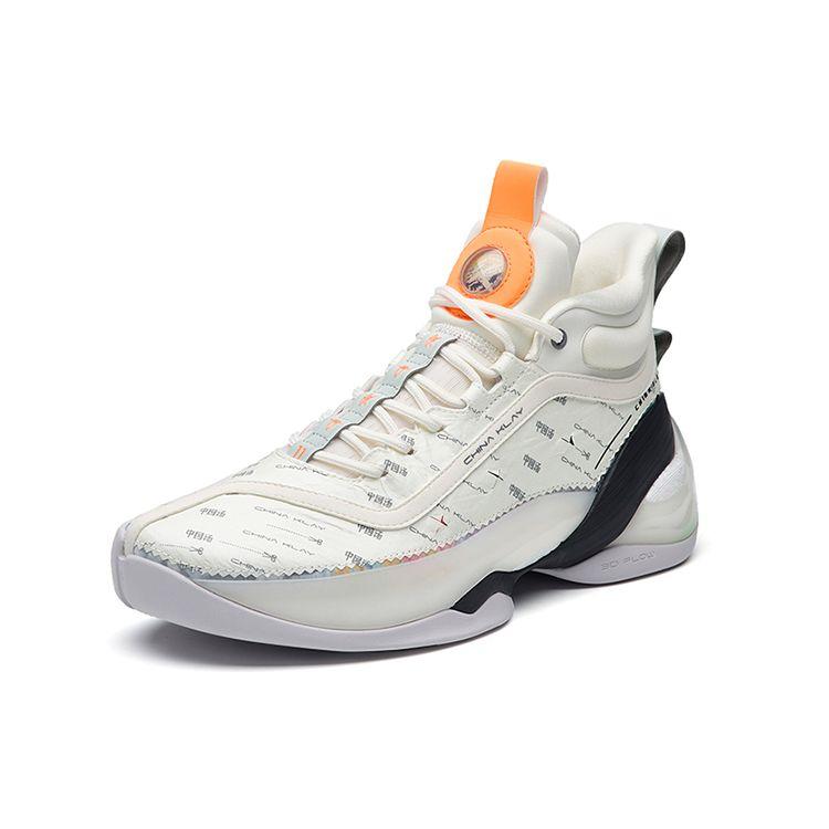 Anta Баскетбольные кроссовки KT7 Thompson 7 мужские белые оранжевые 112231101-6