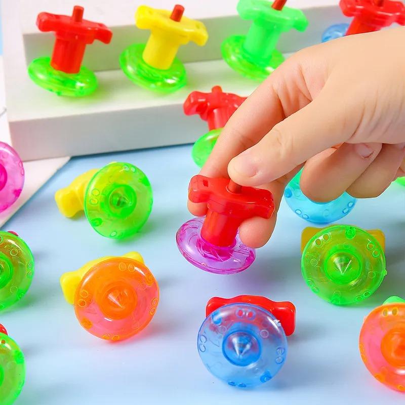 10/20Pcs Mini Torsion Speed Gyro Spinning Toys Kids Birthday Party Favors Christmas Gift Pinata Filler Classroom Rewards Prize