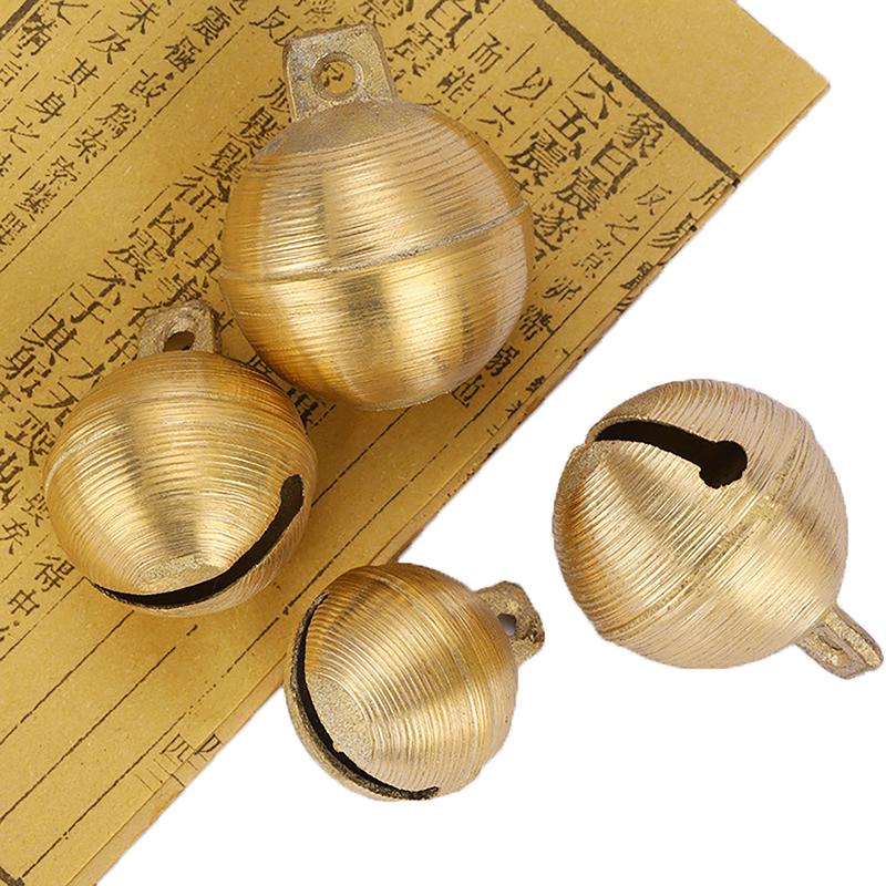Медные колокольчики для коровы, овцы, лошади, колокольчики для выпаса скота, животноводства, латунный колокольчик