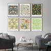 William Morris Flowers Illustration Canvas Painting Exhibition Museum Wall Art Hd Poster and Print Fruit Picture For Living Room