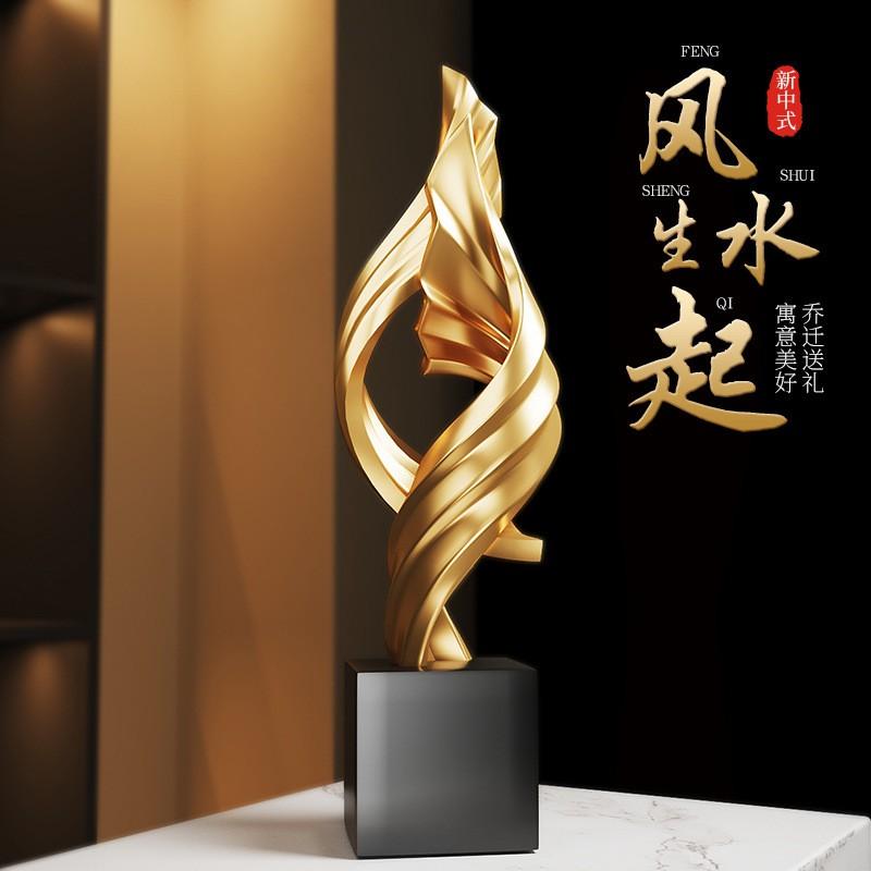 Modern Minimalist Abstract Resin Desktop Decor Office Living Room Wine Cabinet Gift Men