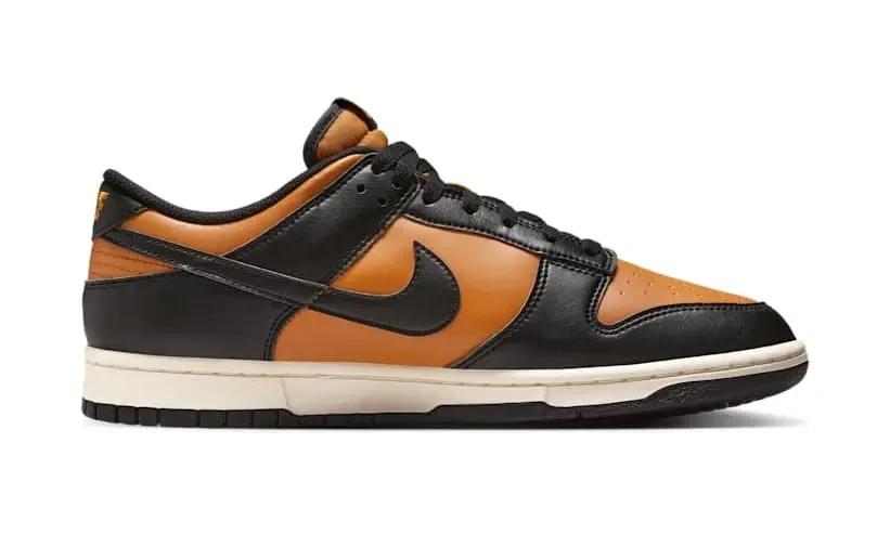 HF5441-701 Nike Dunk Low Retro Охра пустыни Бледно-слоновая кость Черный (Мужской)