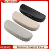 Чехол для автомобильных очков из АБС-пластика, держатель для солнцезащитных очков для VW Touareg 2018-для Skoda Karoq Kodiaq, ящик для хранения солнцезащитных очков