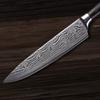 Дамасский лазерный узор Нож шеф-повара Нож для хлеба Кухонный нож из нержавеющей стали Кухонный нож Кухонный нож