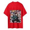 Demon Slayer Japanese Anime Classic Characters Sports Casual Short-sleeved Comfortable Popular Top Autumn and Winter Innerwear