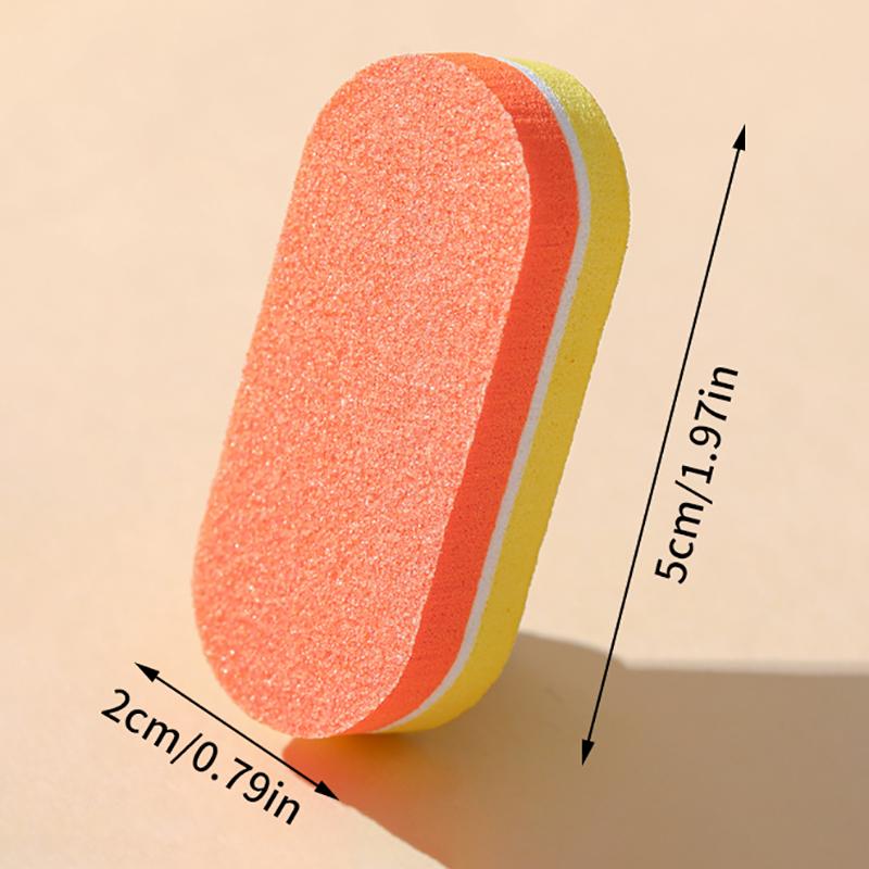 10Pcs Professional Mini Sponge Nail Art Buffer Sandpaper Manicure Sanding Polishing Nails File Grinding Equipment Tool