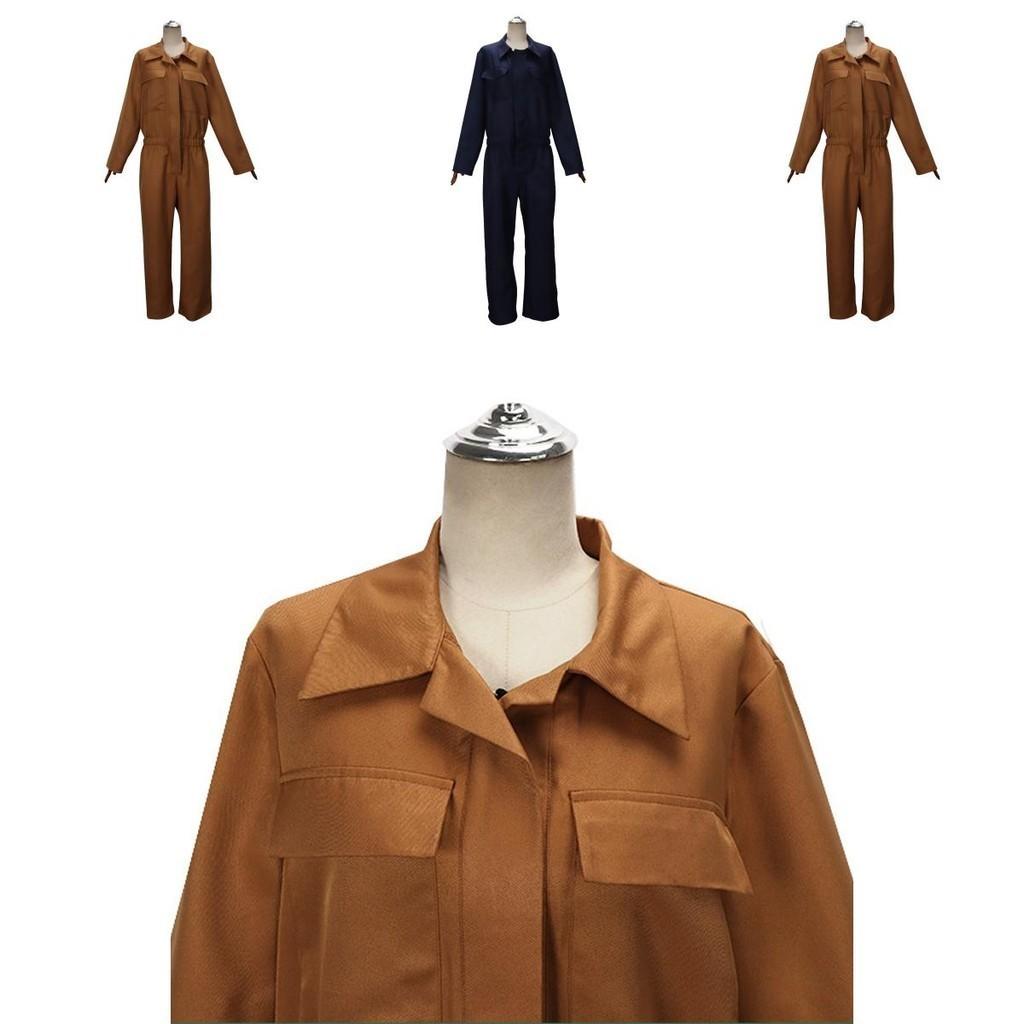 Хэллоуин убивает Костюм для косплея Майкла Майерса Комбинезон для взрослых Высококачественный полиэстер