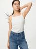 Uniqlo Японский бюстгальтер-топ с квадратным вырезом