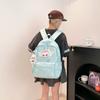 Cartoon Print Large Capacity Backpack With Waterproof Fabric For School Kids** Characters Included)
