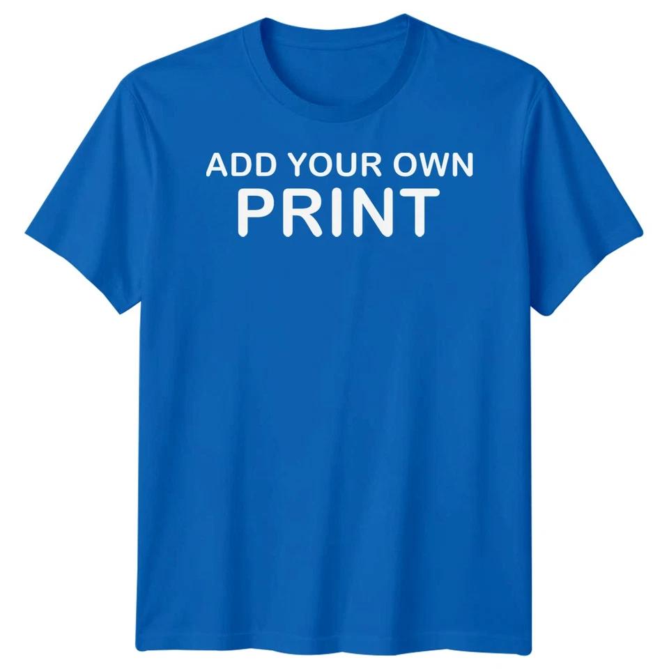 Personalised T Shirt Custom Logo Birthday Sports Workout Gym Tee For Men Women 7