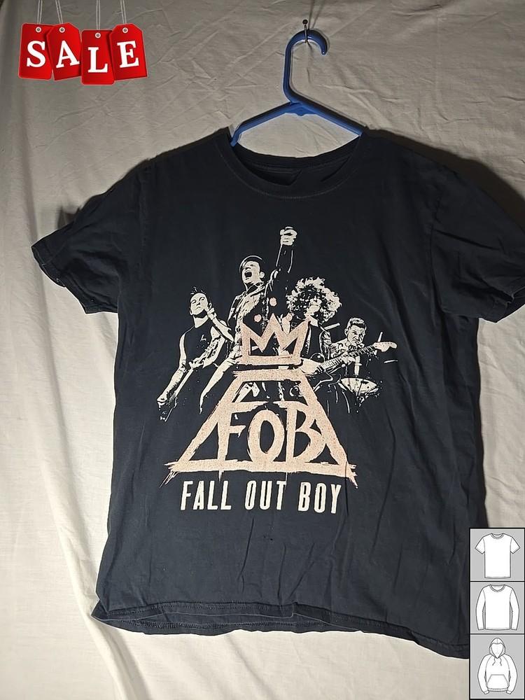 Новая футболка Fall Out Boy Подарок для фанатов Унисекс Все размеры Футболка PI137 Унисекс Футболка